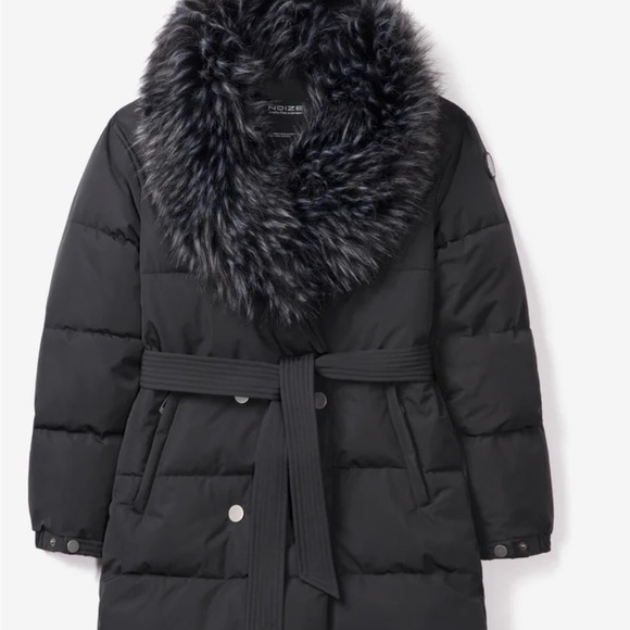 NOIZE Harriet Mid Length Parka - Picture 2 of 4